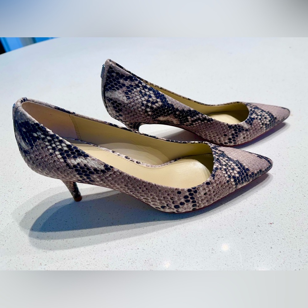 Coach Snakeskin Pattern Women's Heels
